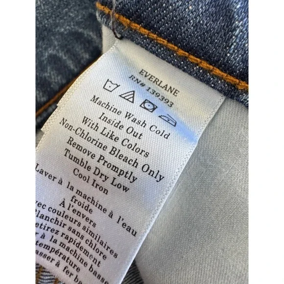 EVERLANE THE WAY HIGH JEAN Size 26 R - Picture 8 of 13
